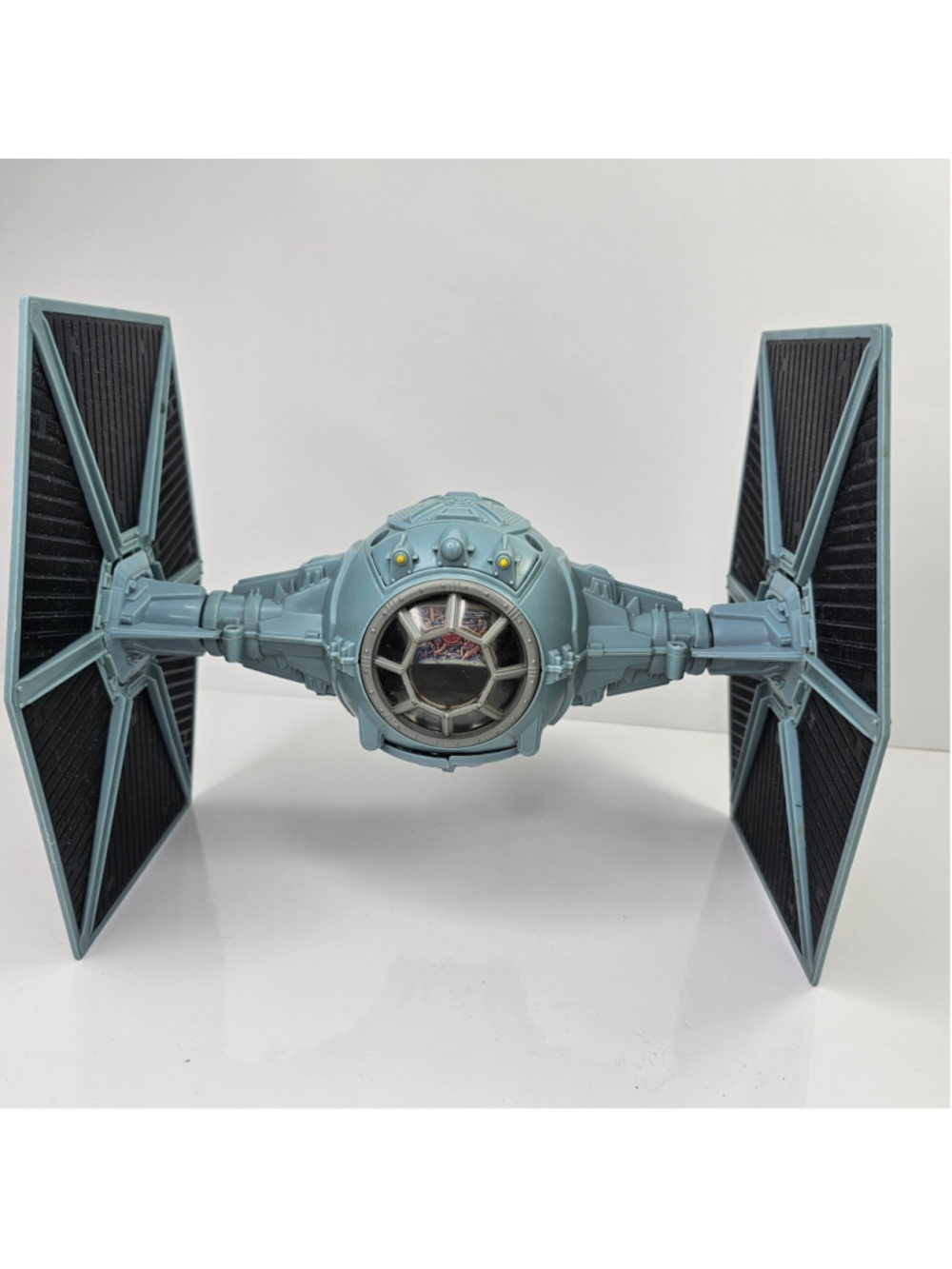 Vintage 1995 Star Wars Tonka Blue Imperial Tie Fighter Lucas Films LFL